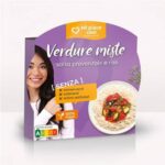 Verdure con salsa provenzale e riso
